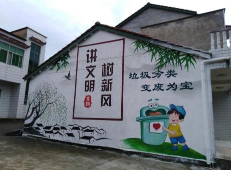 通许墙绘是现在流行的墙体广告