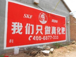 通许刷墙广告”蕴含了时代命题