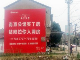 通许墙体广告在乡镇、农村市场的媒体优势