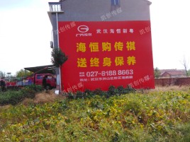 通许农村墙体广告给农村人民带来方便