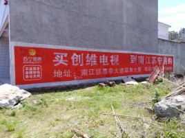 通许墙体广告公司全面解决农村墙体广告痛点