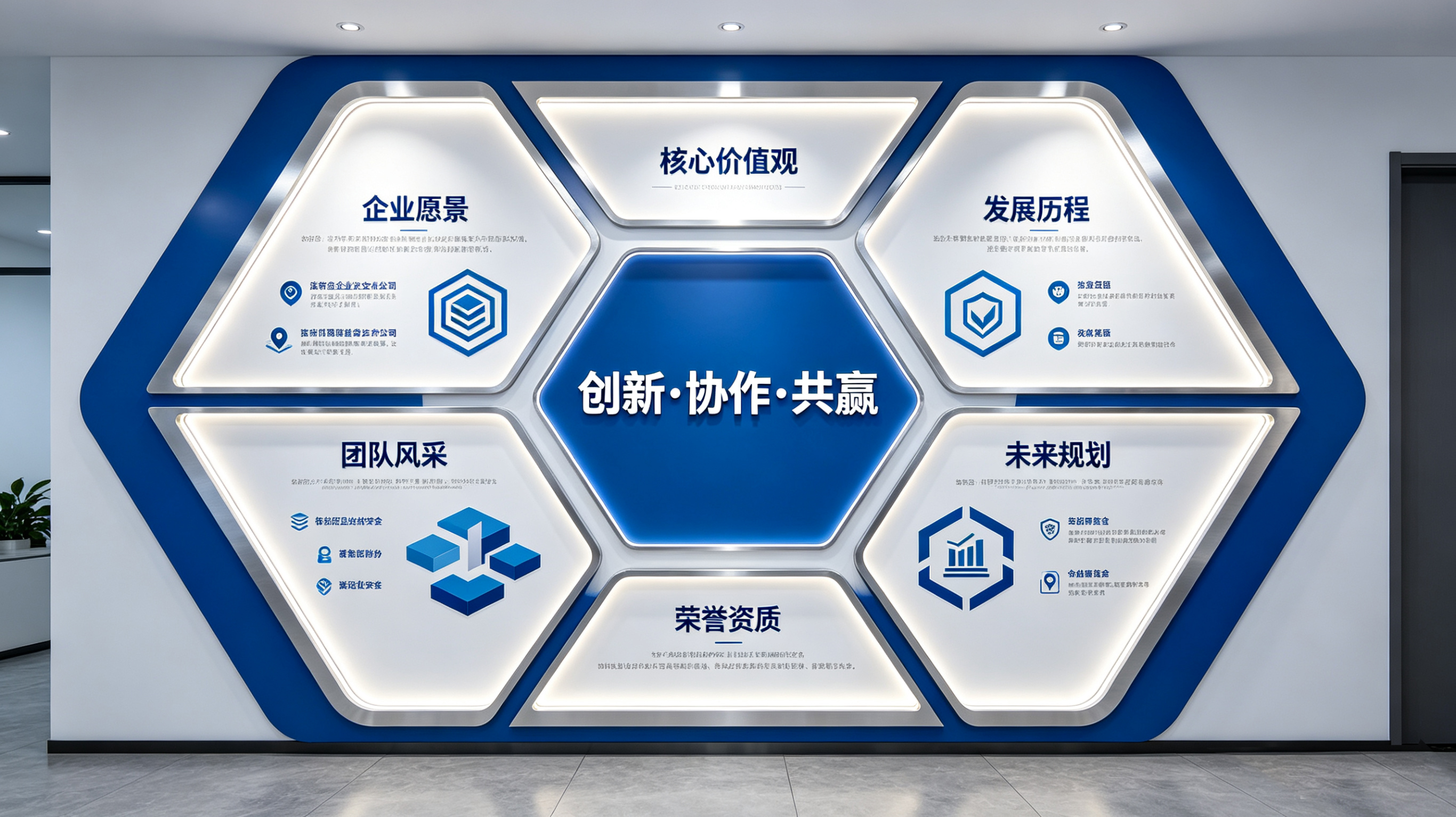 通许企业文化墙六边形避坑指南（新手常犯5个错误）